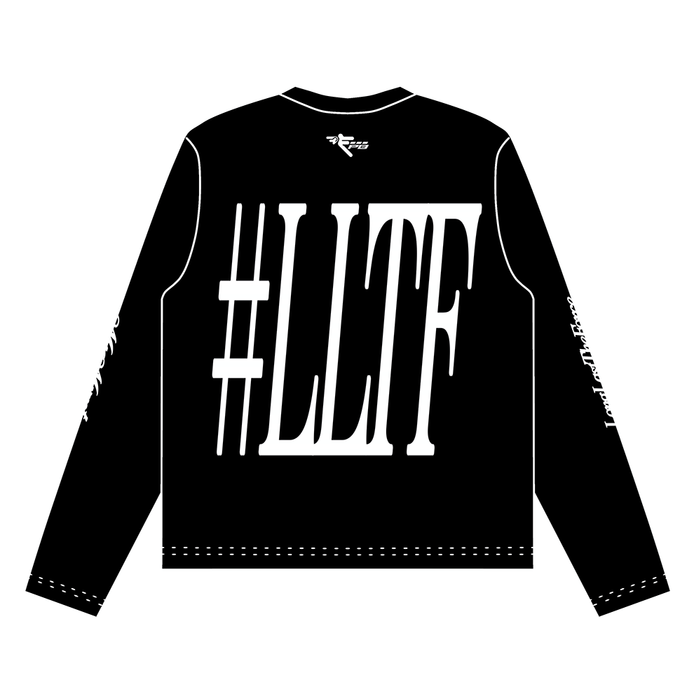 LLTF LONG SLEEVE — BLACK EDITION (BOXY FIT)
