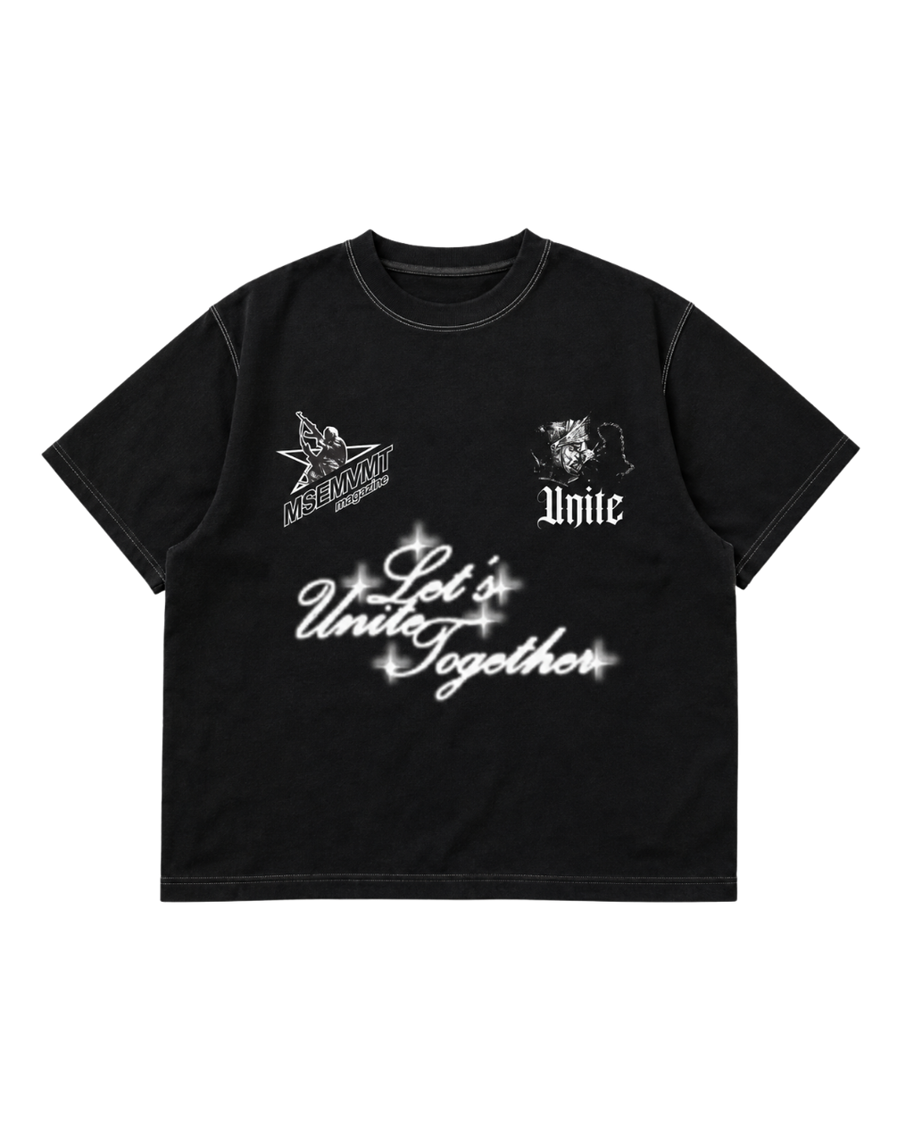 THRIVE & UNITE (T.N.U) BOXY TEE