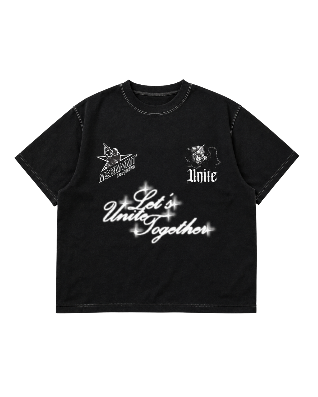 THRIVE & UNITE (T.N.U) BOXY TEE