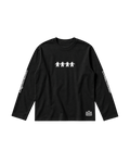 #LLTF LONG SLEEVE — BLACK EDITION (BOXY FIT)