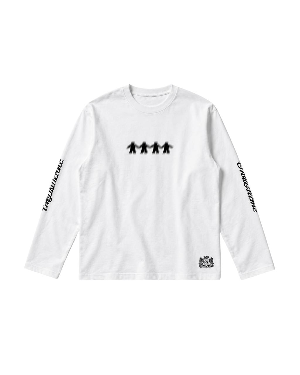 #LLTF LONG SLEEVE — WHITE EDITION (BOXY FIT)