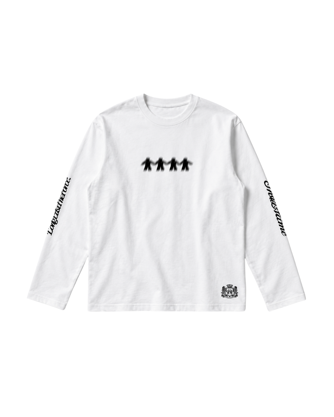 #LLTF LONG SLEEVE — WHITE EDITION (BOXY FIT)