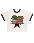 MILITIAS# CREW RINGER TEE