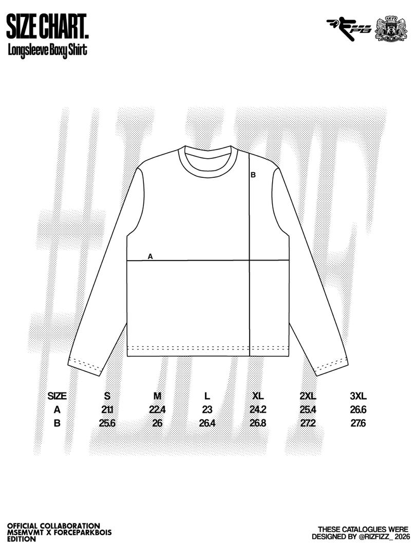 LLTF LONG SLEEVE — WHITE EDITION (BOXY FIT)