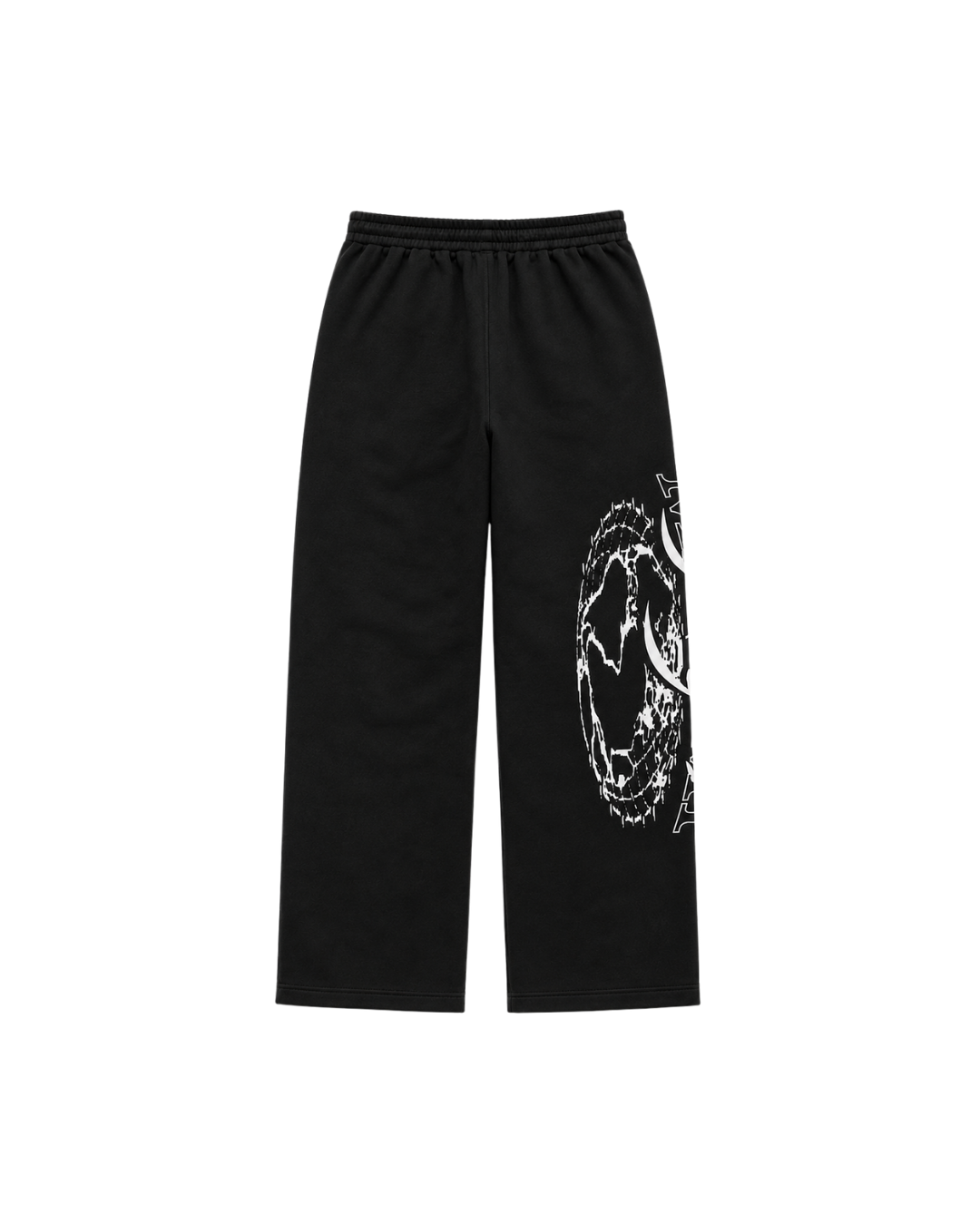 RAVAGERS# WIDE SWEATPANTS BLACK