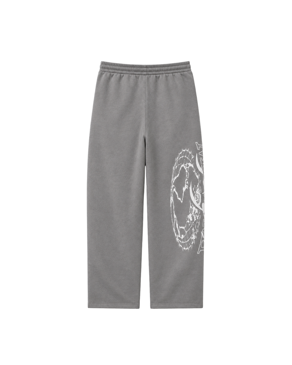 RAVAGERS# WIDE SWEATPANTS GREY