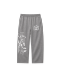 RAVAGERS# WIDE SWEATPANTS GREY