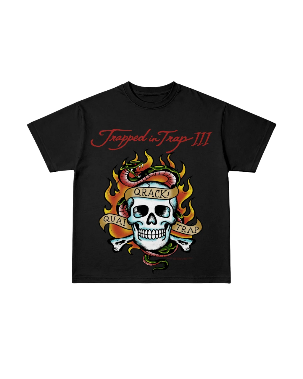 TRAPPED IN TRAP III SHORTSLEEVE - BLACK EDITION