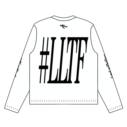 LLTF LONG SLEEVE — WHITE EDITION (BOXY FIT)